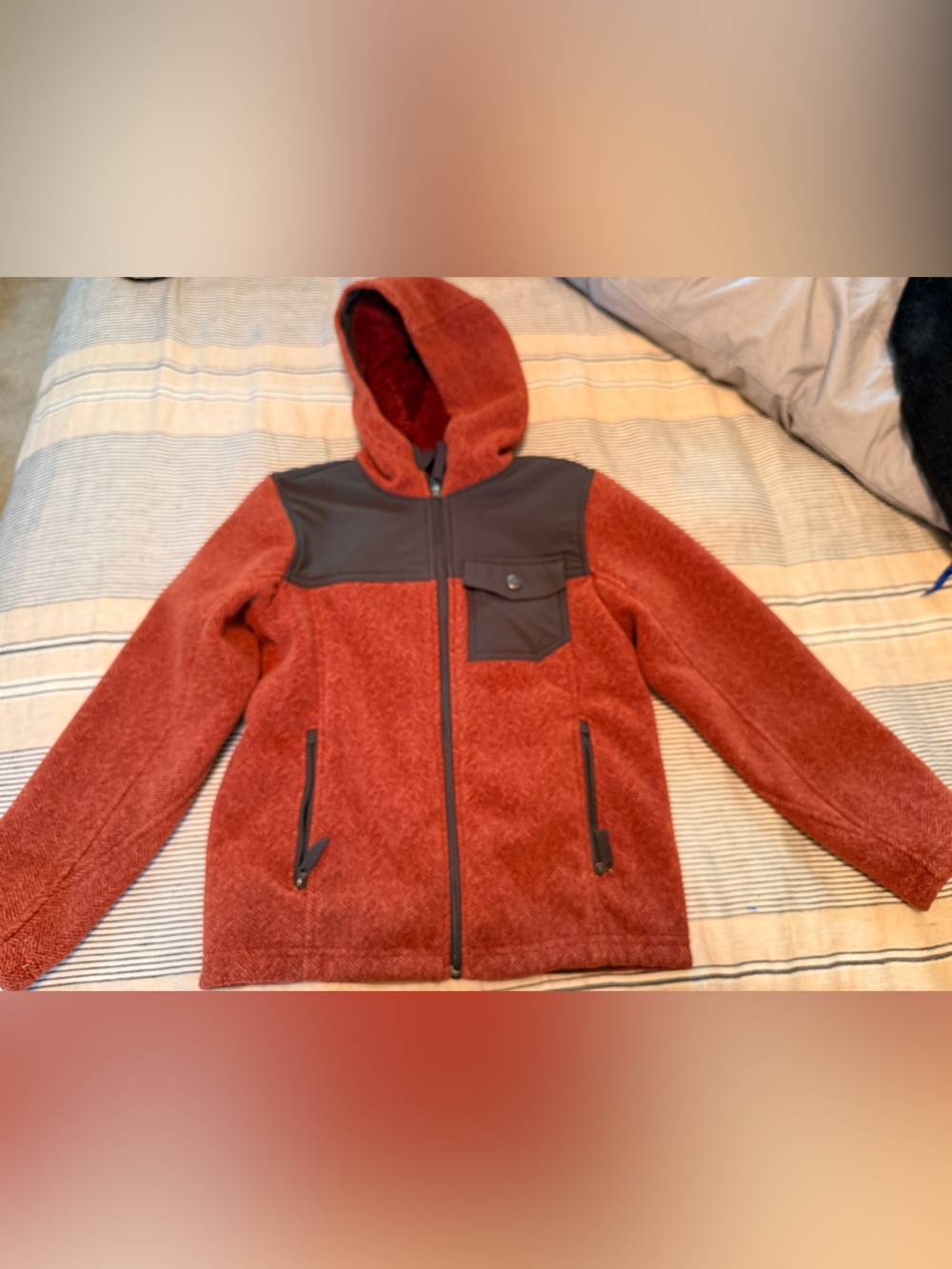 REI boys fleece jacket